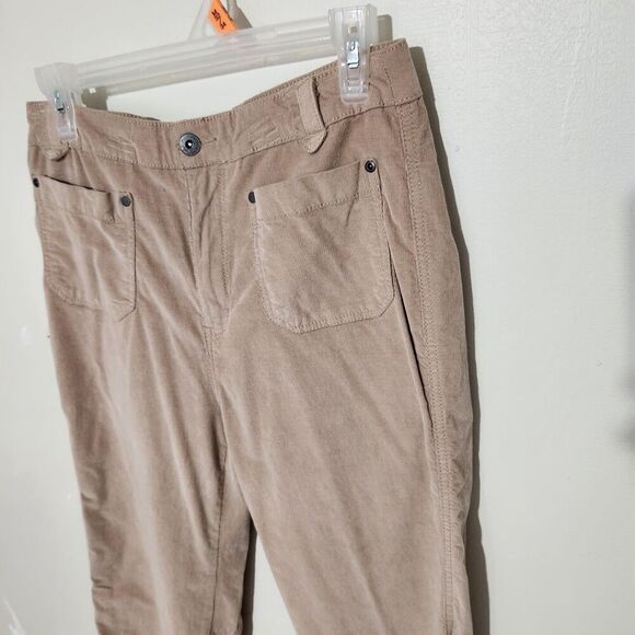 Marrakech Antropologie Corduroy Pants Size 8/29 Wide Leg Color Khaki.    B15 - Picture 2 of 12